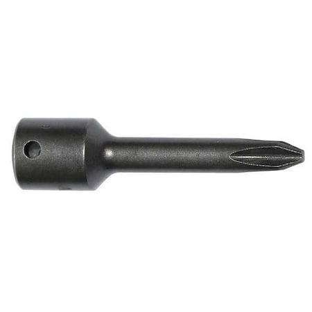 Socket Bit, 3/8 in. Dr, No 2 Phillips, PK5 MPN:832PT-5PK