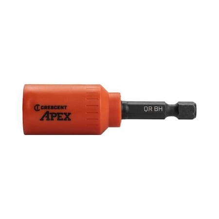 Covered Magnetic Bit Holder, 1/4