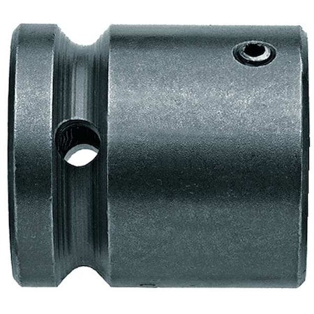 3/8 in Drive Bit Holders Adapters With Set Screw, SAE, 1 pcs, Natural MPN:SC-314