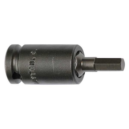 Socket Bit, 3/8 in. Dr, 6mm Hex, PK5 MPN:SZ-3-7-6MM-5PK