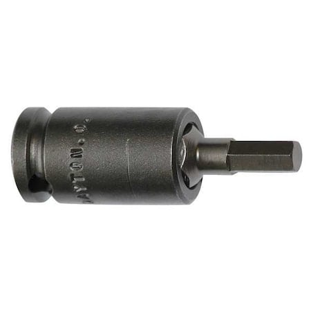 Socket Bit, 3/8 in. Dr, 8mm Hex, PK5 MPN:SZ-3-7-8MM-5PK