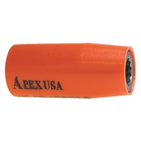 3/8 in Drive, 8mm Metric Socket, 6 Points, Metric, Standard, 8mm, 2 MPN:UG-MB-8MM23