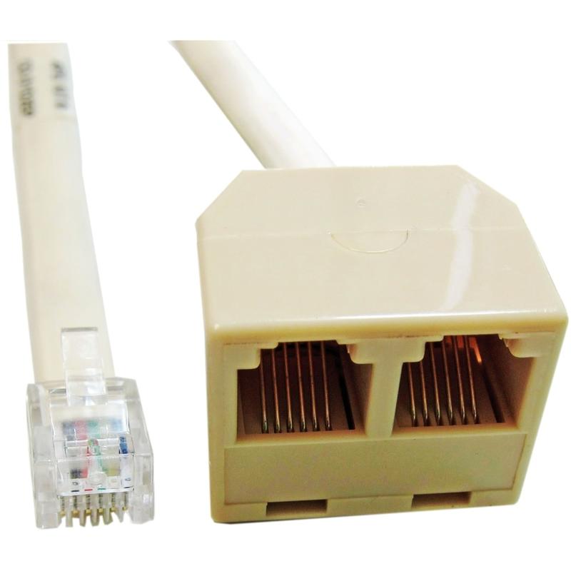 apg Printer Interface Cable ___REALPIPE___ CD-D1D2EP Dual Drawer Splitter Cable ___REALPIPE___ RJ-12 Male Splitter Cable for Epson Printers - RJ-12 Male MPN:CD-D1D2EP