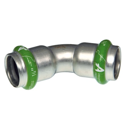 Elbow, SS, Press-fit 1 1/2