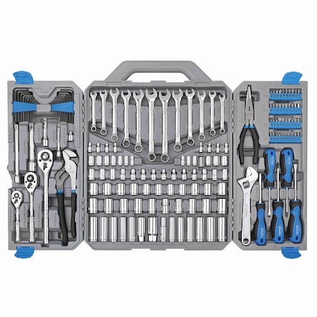 Mechanics Tool Kit, 163 Pieces MPN:DT0002