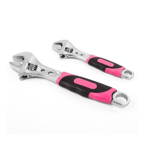 Adjustable Wrenches -Pink 2pcs MPN:DT5007P
