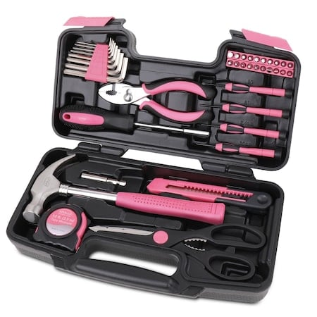 39 Piece General Tool Set - Pink MPN:DT9706P