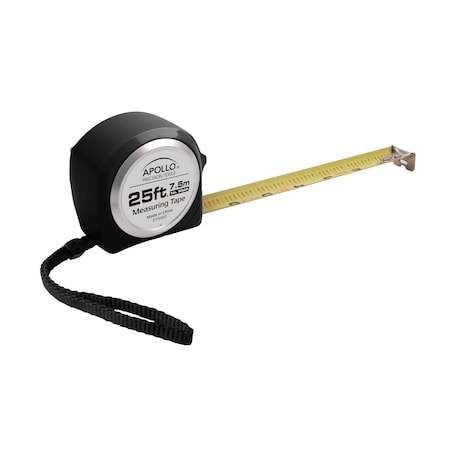 Tape Measure, 25 ft, Black MPN:DT5002