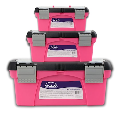 3 Piece Tool Box - Pink MPN:DT5005P