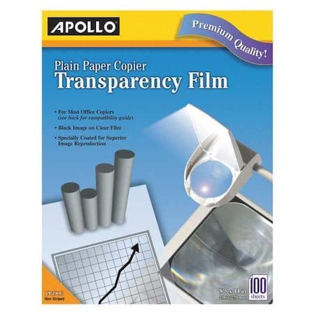 Plain Paper Copier Film, w/o Stripe, PK100 MPN:VPP100CE-A