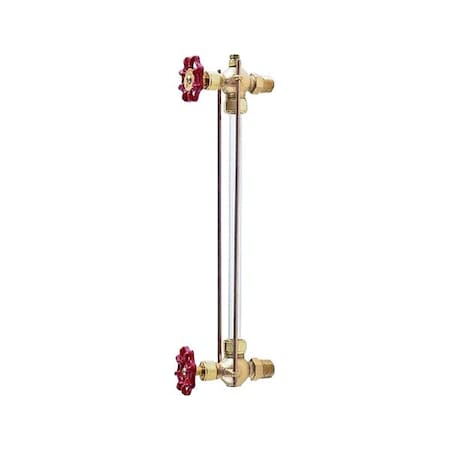 Water Gauge, Pipe Size 1/2 In, MNPT MPN:2020400