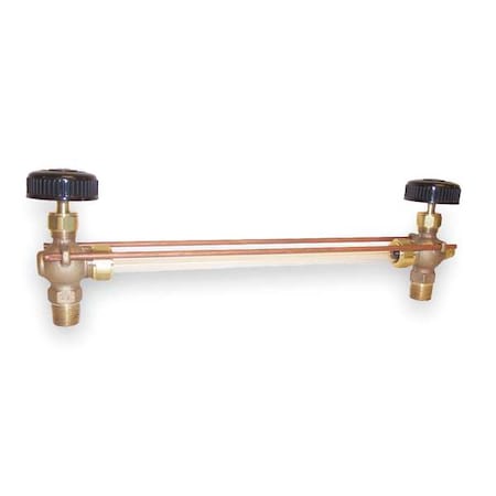 Water Gauge, Pipe Size 1/2 In, MNPT MPN:2020500