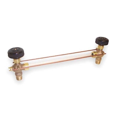 Water Gauge, Pipe Size 1/2 In, MNPT MPN:2025100