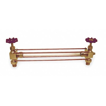 Water Gauge, Automatic, 1/2 In, MNPT, Bronze MPN:2035000