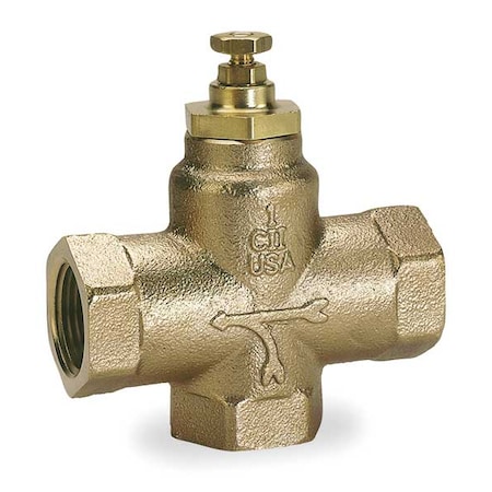 Flow Check Valve, 3/4 In, Sweat, Bronze MPN:35FC402