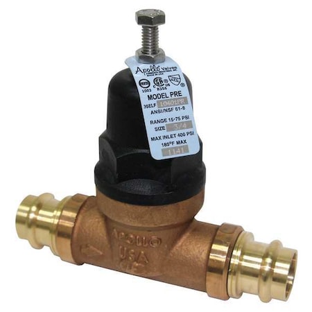Water Pressure Reducing Valve, 1 In. MPN:36ELF10501PR
