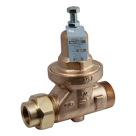 Water Pressure Reducing Valve, 1 In. MPN:36LF40501