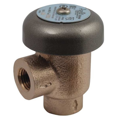 Vacuum Breaker, 1/2 In., FNPT, 125 psi MPN:38LF10301