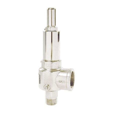 POP Safety Valve, 1/2 x 1 In, 150psi, SS MPN:541DCBKMAA0150