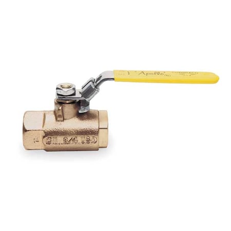 Manual 2-Way Ball Valve, NPT, Bronze MPN:7010827