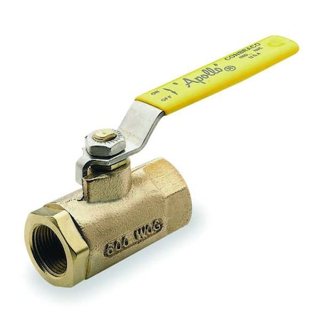 Manual 2-Way Ball Valve, NPT, Bronze MPN:7014864