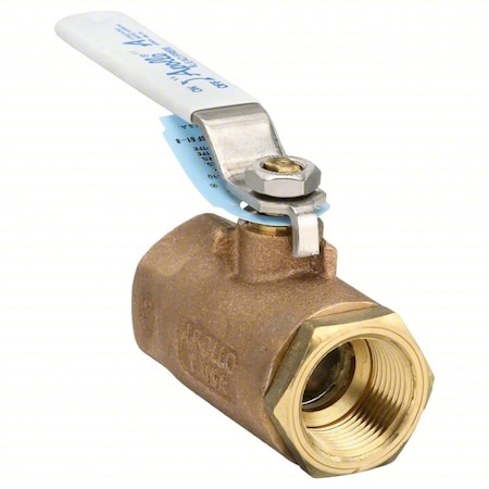 Manual 2-Way Ball Valve, NPT, Bronze MPN:70LF10510