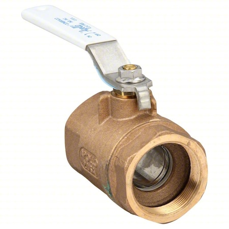 Manual 2-Way Ball Valve, NPT, Bronze MPN:70LF10810