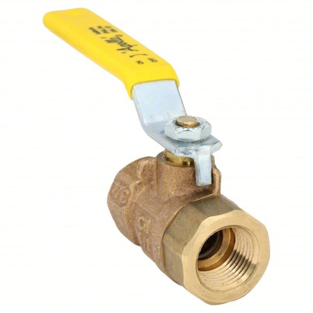 Manual 2-Way Ball Valve, NPT, Bronze MPN:77C10301A