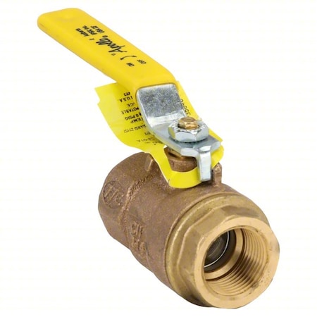 Manual 2-Way Ball Valve, NPT, Bronze MPN:77C10401A