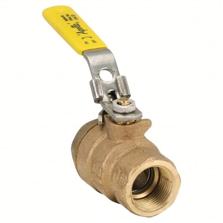 Manual 2-Way Ball Valve, NPT, Bronze MPN:77C10427A