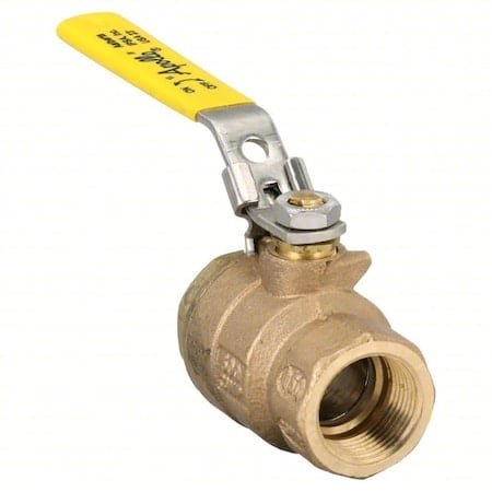 Manual 2-Way Ball Valve, NPT, Bronze MPN:77C10527A