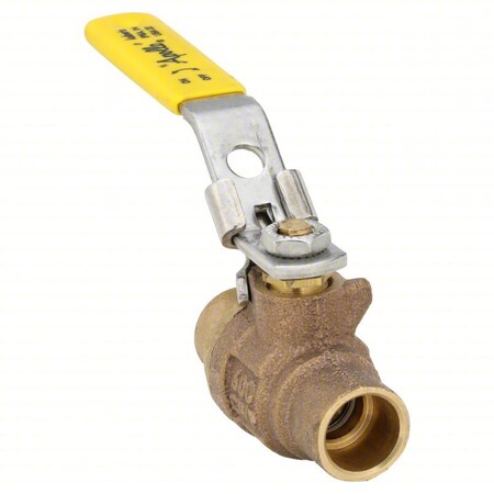 Manual 2-Way Ball Valve, Sweat, Bronze MPN:77C20327A