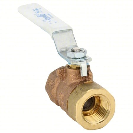 Manual 2-Way Ball Valve, NPT, Brass, Bronze MPN:77CLF14301A