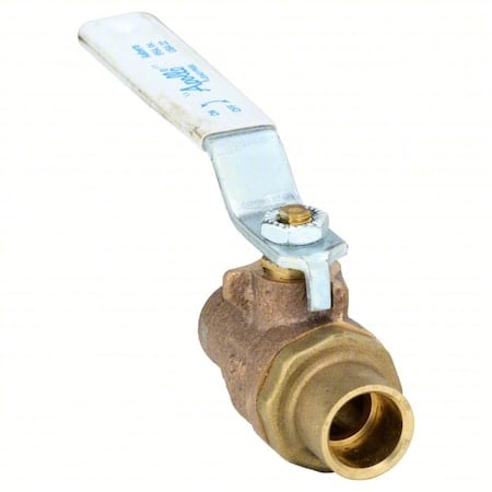 Manual 2-Way Ball Valve, Sweat, Bronze MPN:77CLF20301A