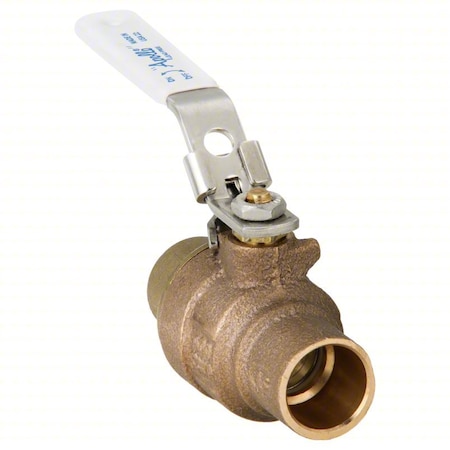 Manual 2-Way Ball Valve, Sweat, Bronze MPN:77CLF20427A