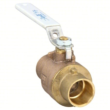 Manual 2-Way Ball Valve, Sweat, Bronze MPN:77CLF20501A