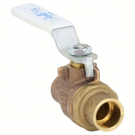 Manual 2-Way Ball Valve, Sweat, Bronze MPN:77CLF24301A