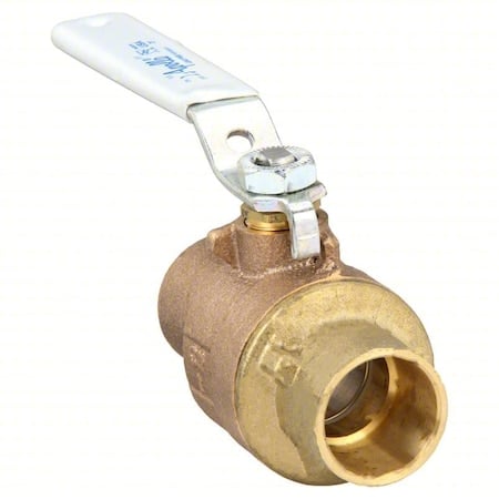 Manual 2-Way Ball Valve, Sweat, Bronze MPN:77CLF24501A