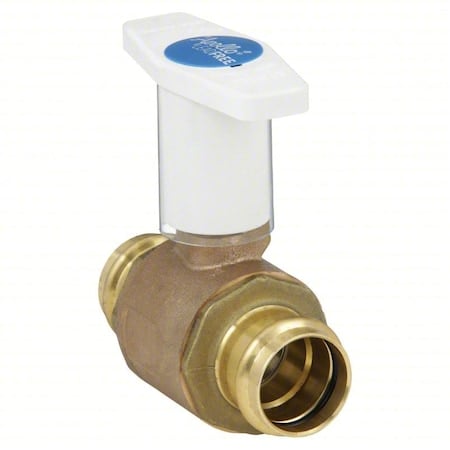 Manual 2-Way Ball Valve, Press, Bronze MPN:77WLF10611A