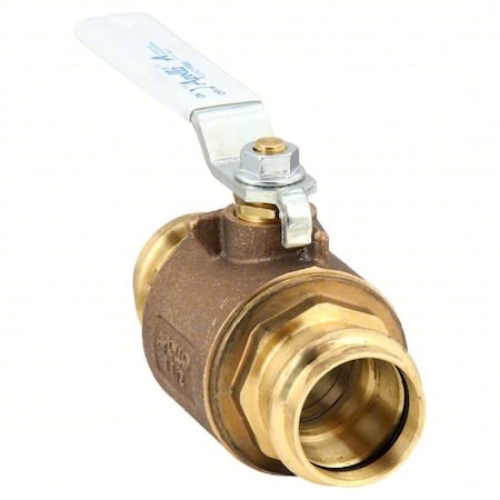 Manual 2-Way Ball Valve, Press, Bronze MPN:77WLF10701A