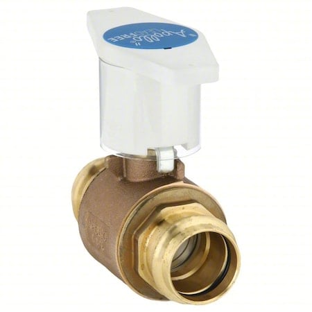 Manual 2-Way Ball Valve, Press, Bronze MPN:77WLF10711A