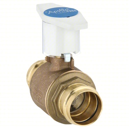 Manual 2-Way Ball Valve, Press, Bronze MPN:77WLF10811A