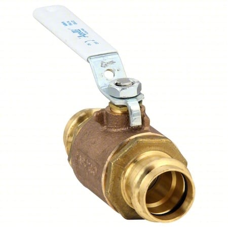 Manual 2-Way Ball Valve, Press, Bronze MPN:77WLF14501A
