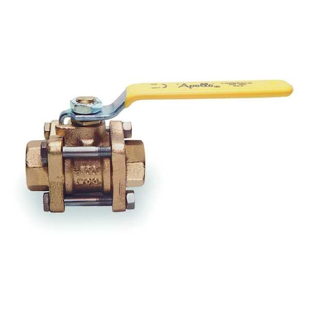 Manual 2-Way Ball Valve, NPT, Bronze MPN:8210501