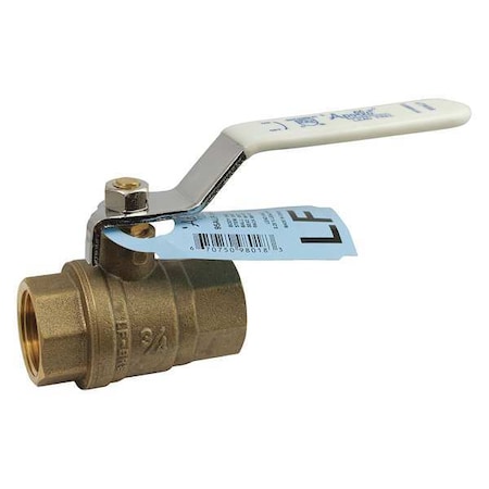 Manual 2-Way Ball Valve, NPT, Brass MPN:94ALF-104-01A