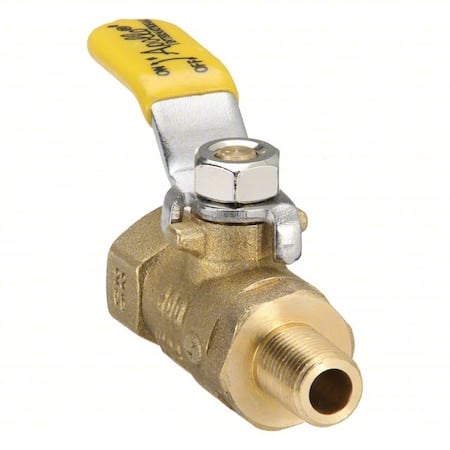 Manual 2-Way Ball Valve, NPT, Brass MPN:94MBV04