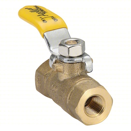 Manual 2-Way Ball Valve, NPT, Brass MPN:94MBV05