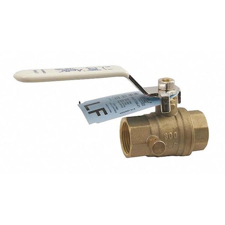 Ball Valve, Brass, 2-Piece, Sweat x Sweat MPN:95ALF20401