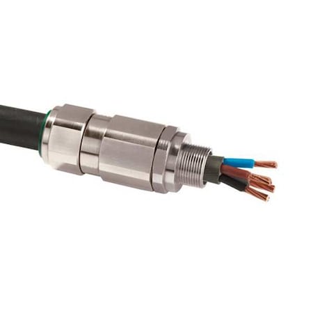 Connector, Brass, L - Strain Relief 3.10in MPN:20ST30505