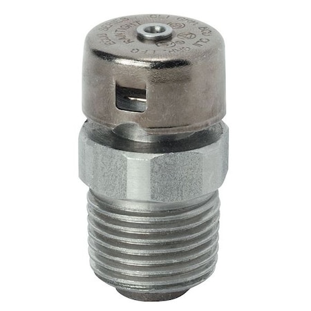 Haz Loc Drain, 3/8 in, Threaded, Stainless Steel, Plain, Silver MPN:ECDB38B